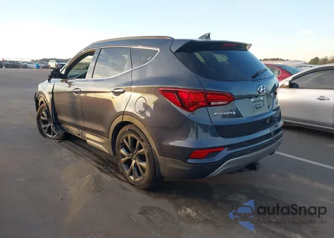 2017 Hyundai Santa Fe Sport 2.0T Ultimate из США, поврежденный, VIN 5XYZWDLA7HG422662